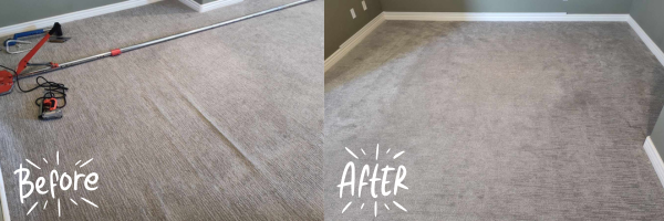 carpet bump removal before and after